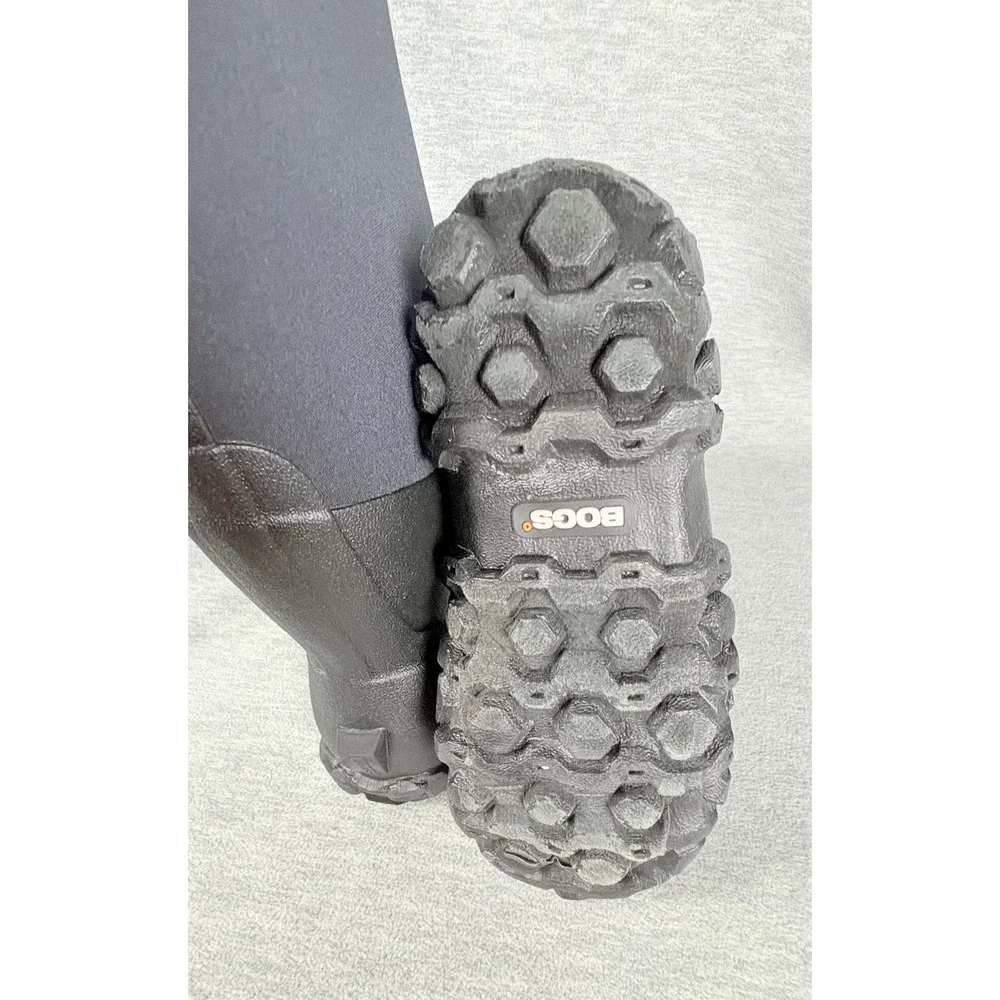 Bogs Classic High Boots Mens 7 Black Waterproof Insulated Winter Boots Non Slip